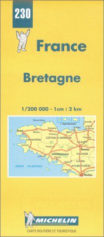 Michelin Karten, Bl.517 : Bretagne (Michelin Maps)