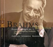 The Rubinstein Collection Vol. 34 (Brahms: Klavierkonzert Nr. 1 / Klavierstücke)