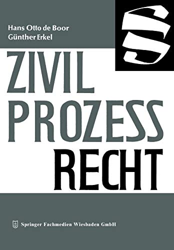 Zivilprozeßrecht (Die Wirtschaftswissenschaften, No. 12 = Lfg. 29)