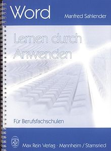 Word - Lernen durch Anwenden/Word - Lernen durch Anwenden