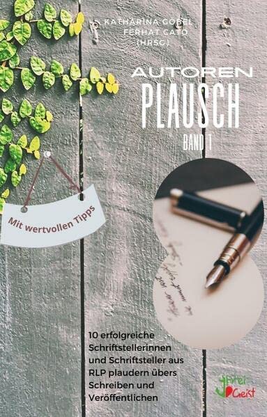 Autorenplausch: 10 erfolgreiche Schriftstellerinnen und Schriftsteller aus RLP plaudern übers Schreiben und Veröffentlichen