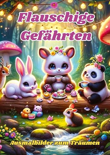 Flauschige Gefährten: Ausmalbilder zum Träumen