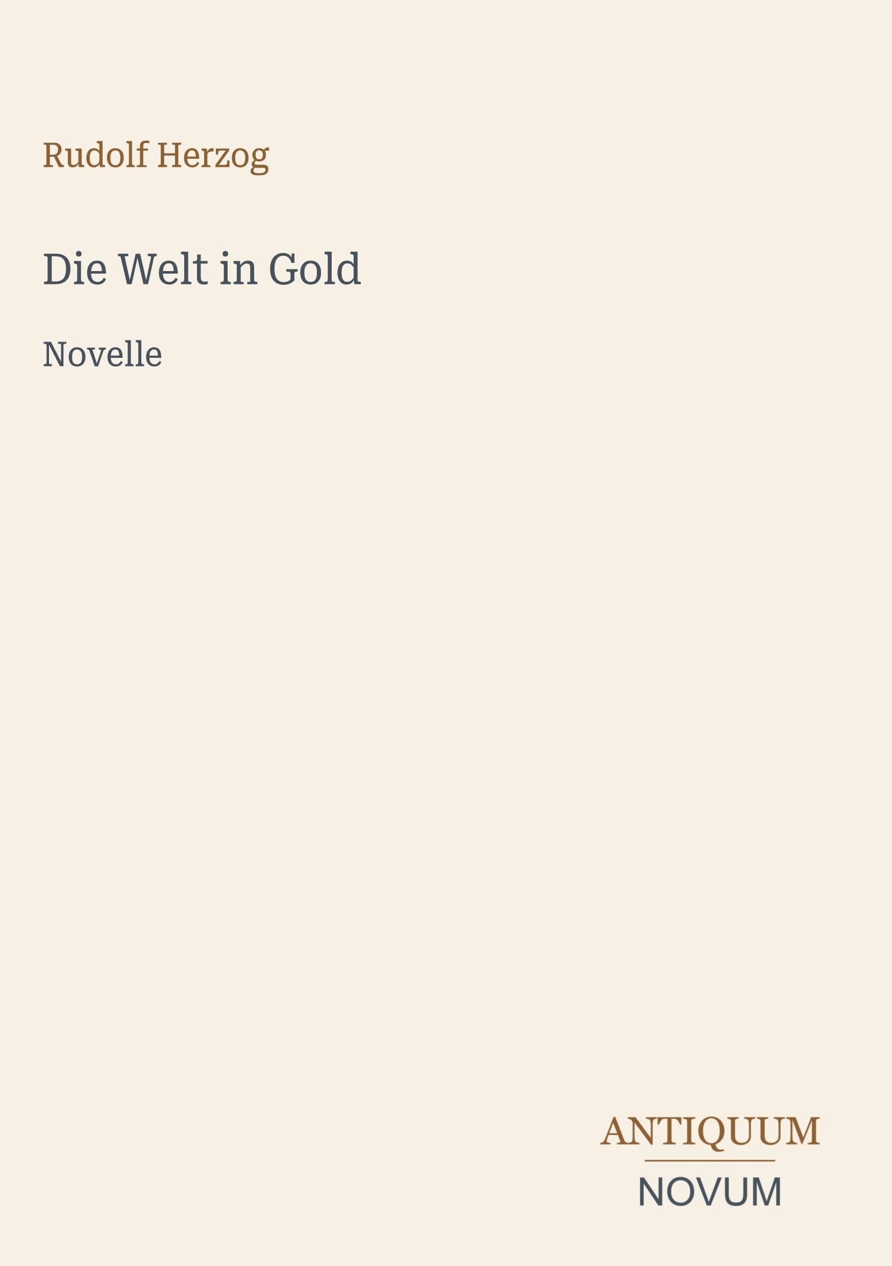 Die Welt in Gold