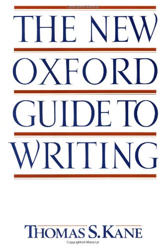 The New Oxford Guide to Writing