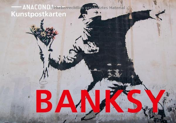 Anaconda Verlag Postkarten-Set Banksy, 18 Kunstpostkarten Aus Hochwertigem Karton. Ca. 0, 44€ Pro Karte