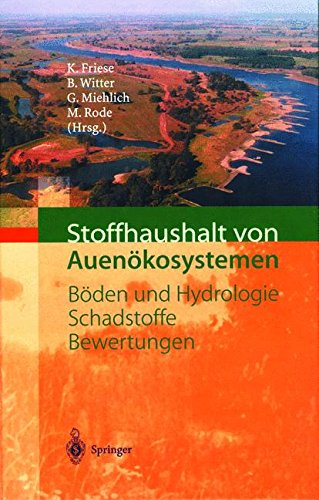 Stoffhaushalt von Auenökosystemen: Böden und Hydrologie, Schadstoffe, Bewertungen