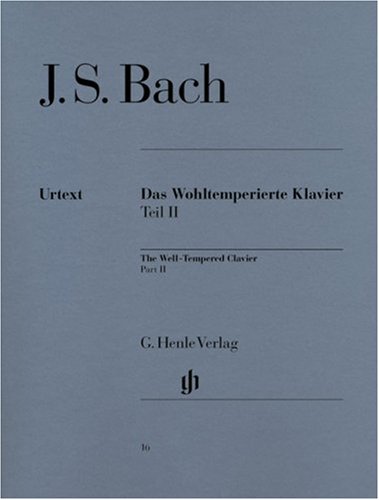 Johann Sebastian Bach Das Wohltemperierte Klavier 2. Klavier