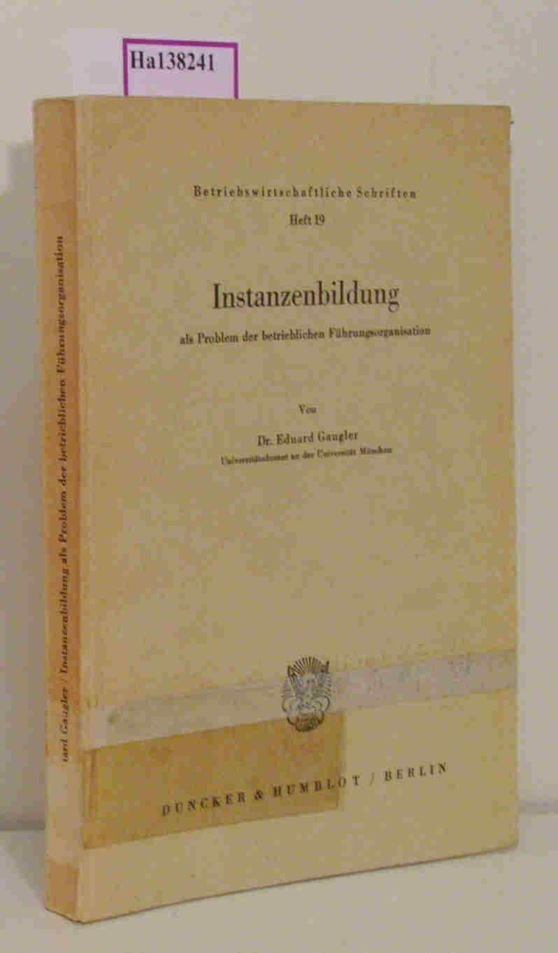 Instanzenbildung