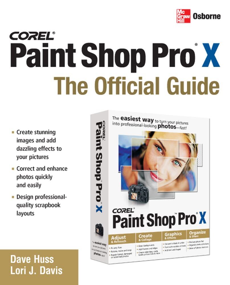 Davis, Lori J. Corel Paint Shop Pro X