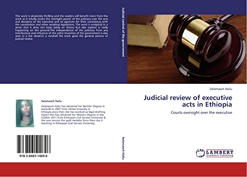 Judicial review of executive acts in Ethiopia: Courts oversight over the executive