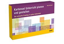 Kartenset Unterricht planen und gestalten: Der schnelle Einstieg in guten Unterricht