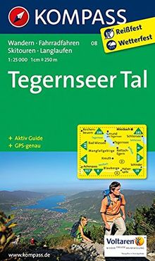 Tegernseer Tal Wanderkarte Mit Aktiiv Guide Radwegen Skitouren Und Loipen Gps Genau