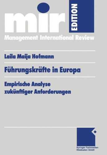 Führungskräfte in Europa (mir-Edition)