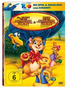 Mrs. Brisby und das Geheimnis von Nimh / Timmy und das Geheimnis von Nimh (+ Rio Activity [2 DVDs]