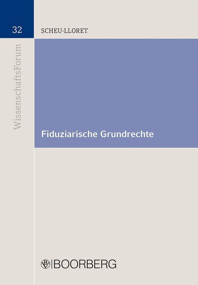 Fiduziarische Grundrechte