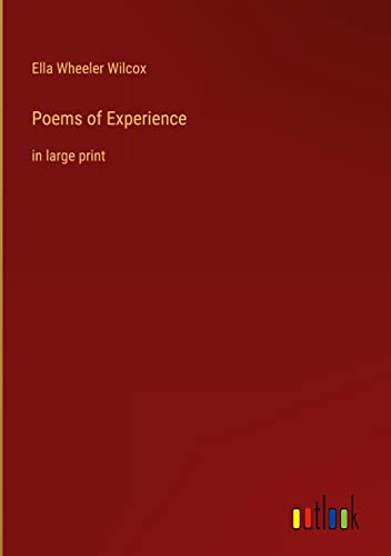Poems of Experience: in large print