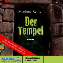 Der Tempel (ungekürzte Lesung auf 2 MP3-CDs) von Matthew Reilly | Buch | Zustand sehr gut