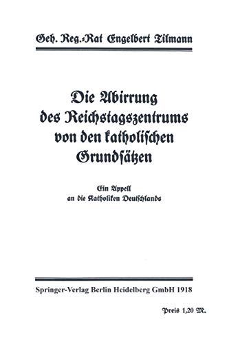 Die Abirrung des Reichstagszentrums von den Katholischen Grundsätzen: Ein Appell an dei Katholiken Deutschlands