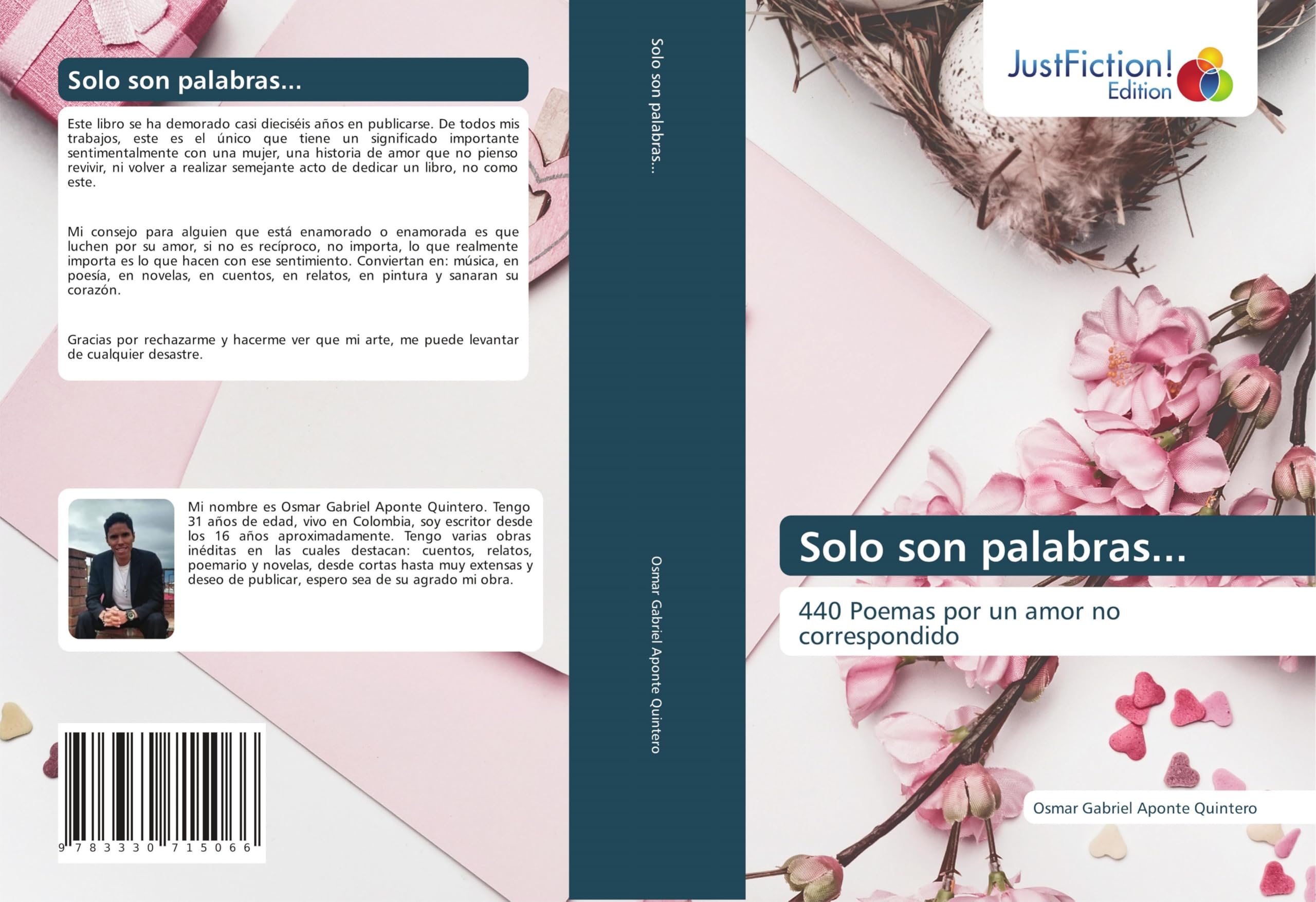 Solo son palabras...: 440 Poemas por un amor no correspondido