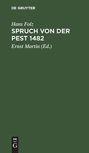 Spruch von der Pest 1482