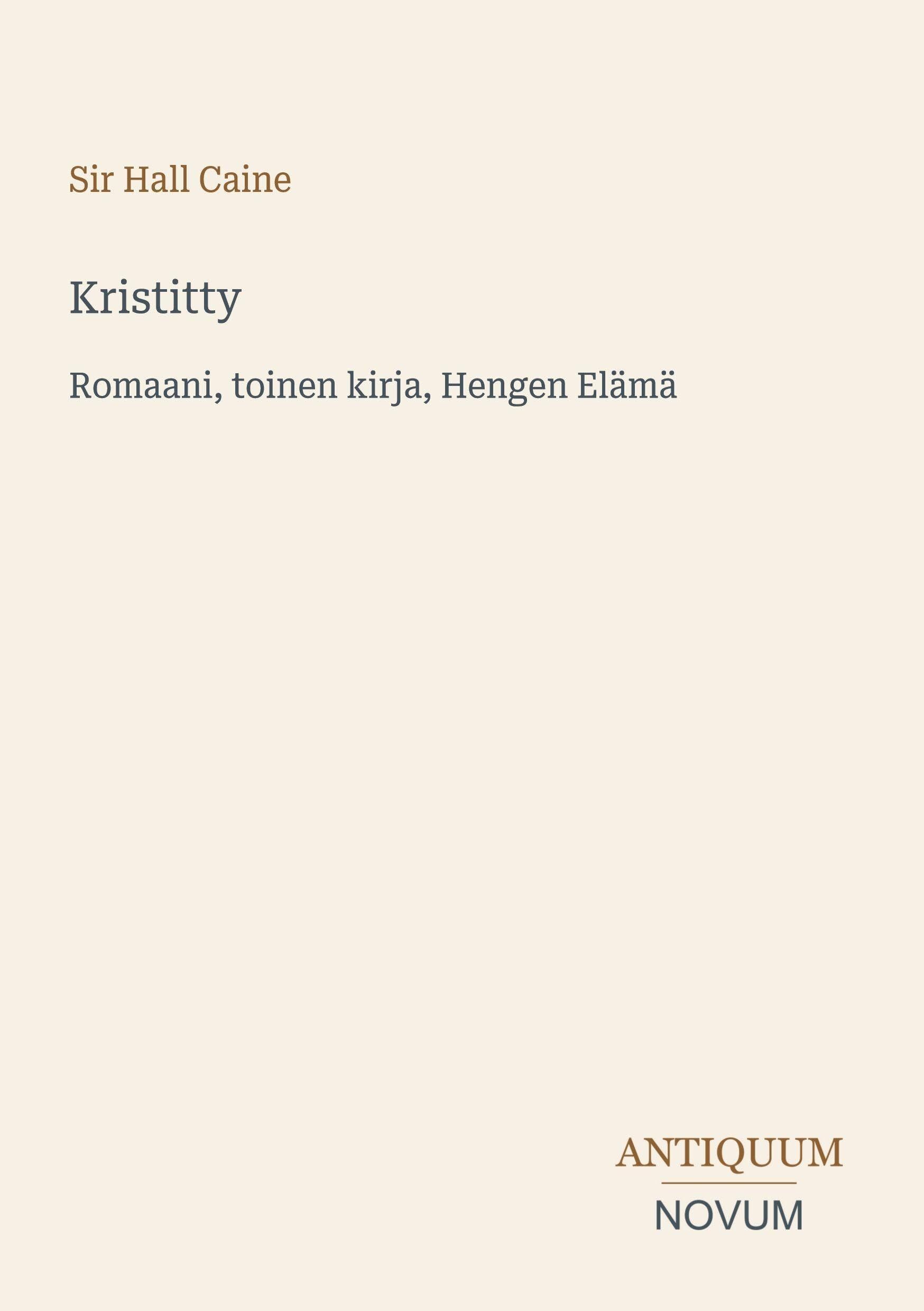 Kristitty