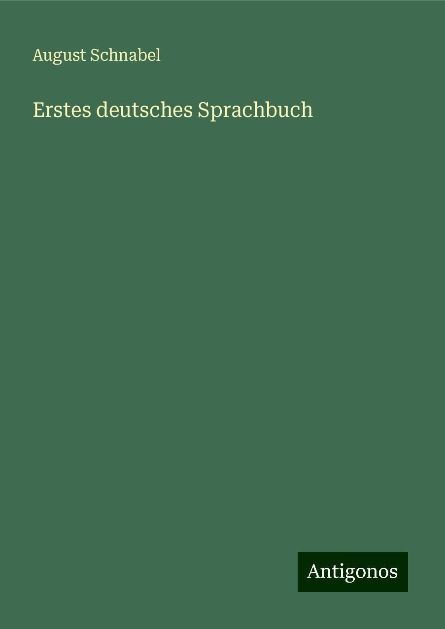 Erstes deutsches Sprachbuch
