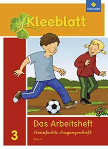Kleeblatt. Das Sprachbuch - Ausgabe 2014 Bayern: Arbeitsheft 3