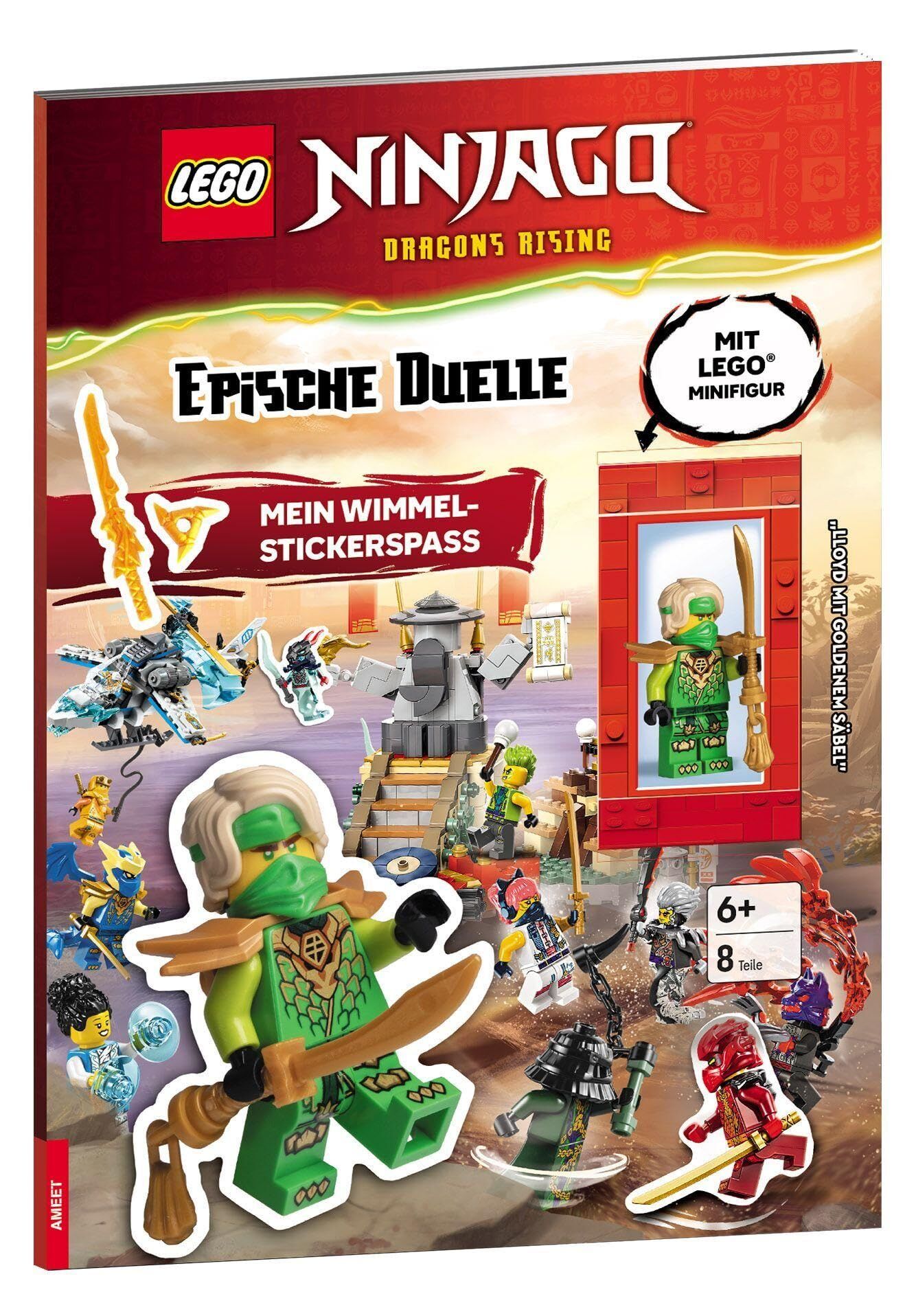 LEGO® NINJAGO® - Epische Duelle - Mein Wimmel-Stickerspaß - Neuware