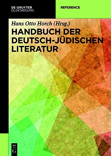 Handbuch der deutsch-jüdischen Literatur