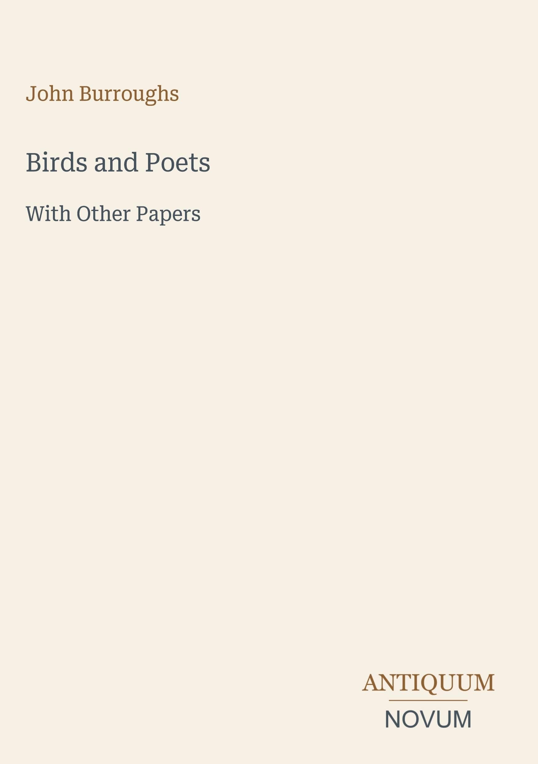 Birds and Poets