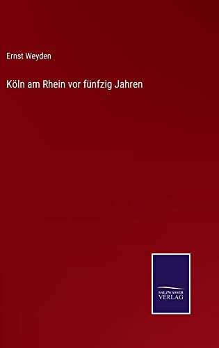 Köln am Rhein vor fünfzig Jahren