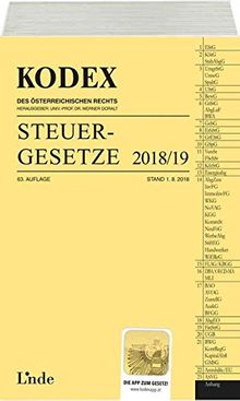 KODEX Steuergesetze 2018/19 (Kodex des Österreichischen Rechts)