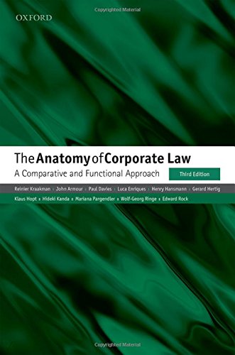 The Anatomy of Corporate Law - Reinier Kraakman Wolf-Georg Ringe Edward Rock John Armour Paul Davies Luca Enriques Henry Hansmann Kartoniert (TB)
