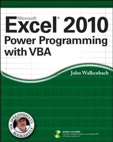 Excel 2010 Power Programming with VBA (Mr. Spreadsheet's Bookshelf)