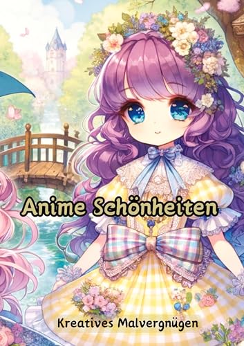 Anime Schönheiten: Kreatives Malvergnügen