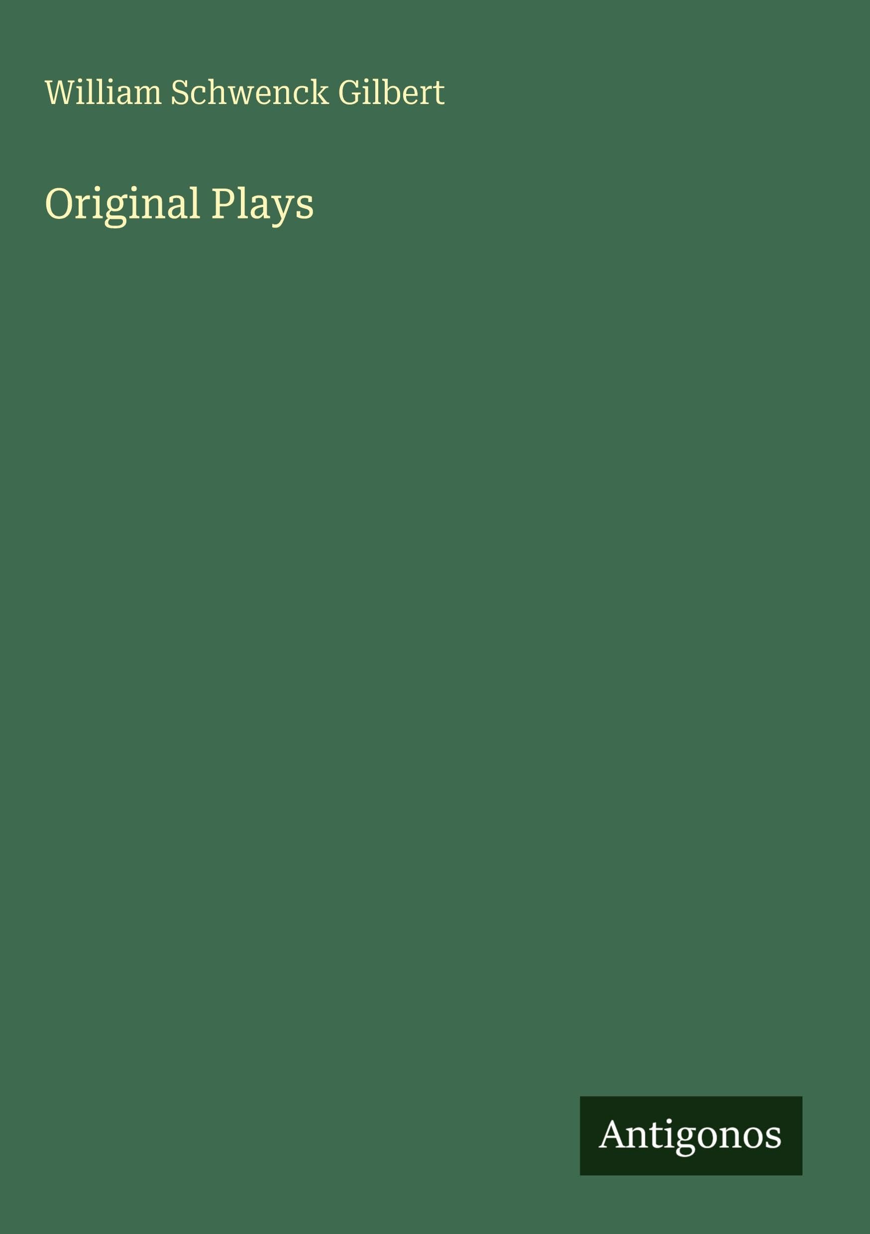 Original Plays