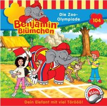 Benjamin Blümchen 104. Die Zoo-Olympiade. CD