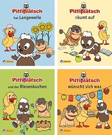 4 Bücher - Pittiplatsch - Miniausgabe Nr. 1 - 4