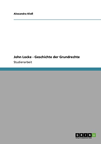 John Locke - Geschichte der Grundrechte