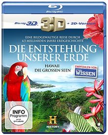 Die Entstehung unserer Erde: Hawaii & Die großen Seen (History) [3D Blu-ray + 2D Version]