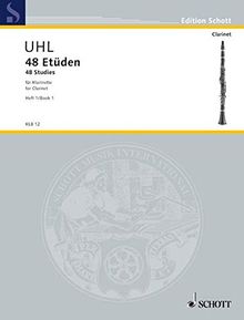 48 Etüden: Band 1. Klarinette. (Edition Schott)
