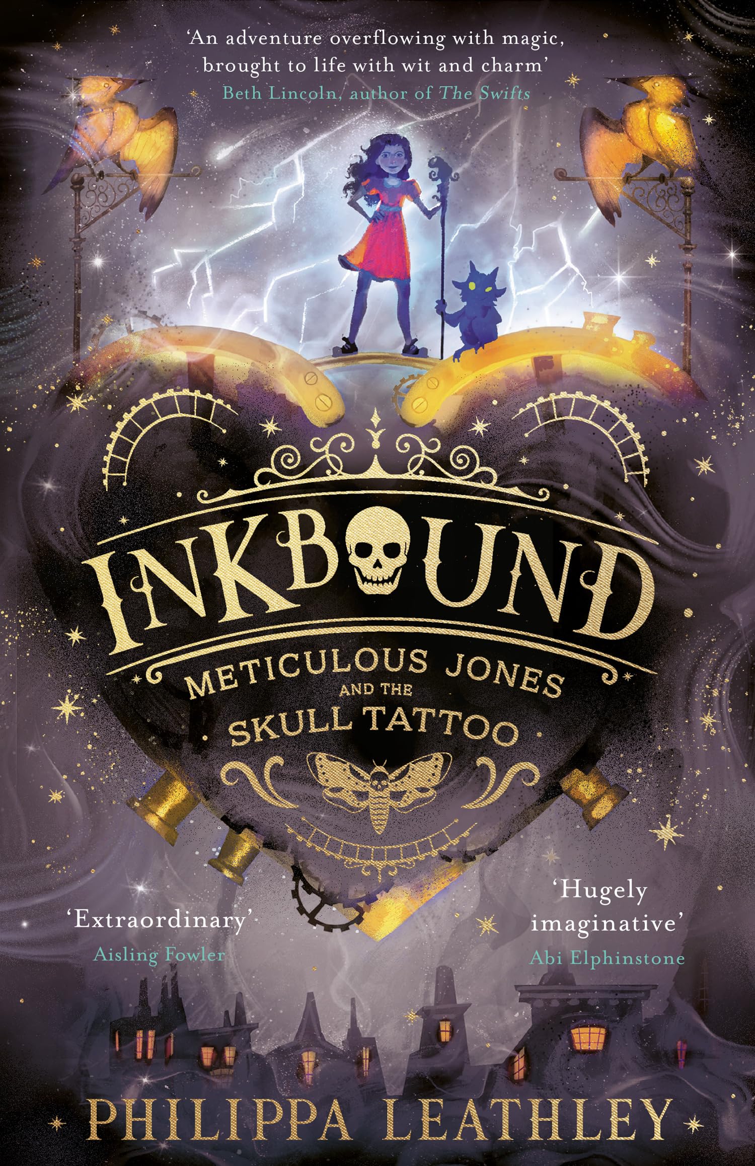Philippa Leathley Inkbound, A Thrilling And Magical Children's Adventure Story Of Courage, Family And Fate