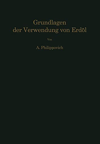 Grundlagen der Verwendung von Erdöl