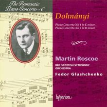 The Romantic Piano Concerto Nr. 1 Op. 5 und Nr. 2 Op. 42 - Vol. 6 (Dohnanyi) von Martin Roscoe | CD | Zustand sehr gut
