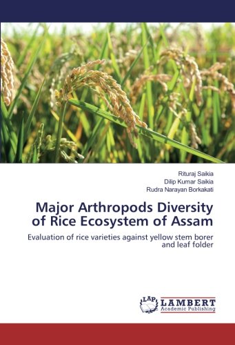Major Arthropods Diversity of Rice Ecosystem of Assam: Evaluation of rice varieties against yellow stem borer and leaf folder