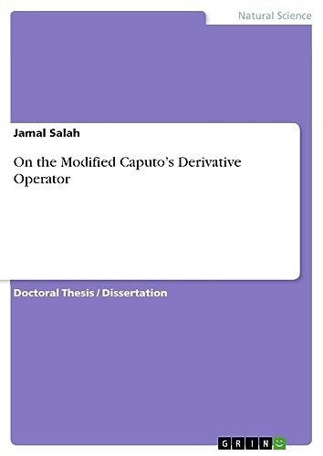 On the Modified Caputo¿s Derivative Operator