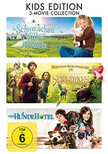 Schweinchen Wilbur und seine Freunde - Die Geheimnisse der Spiderwicks - Das Hundehotel - 3DVD Kinderset