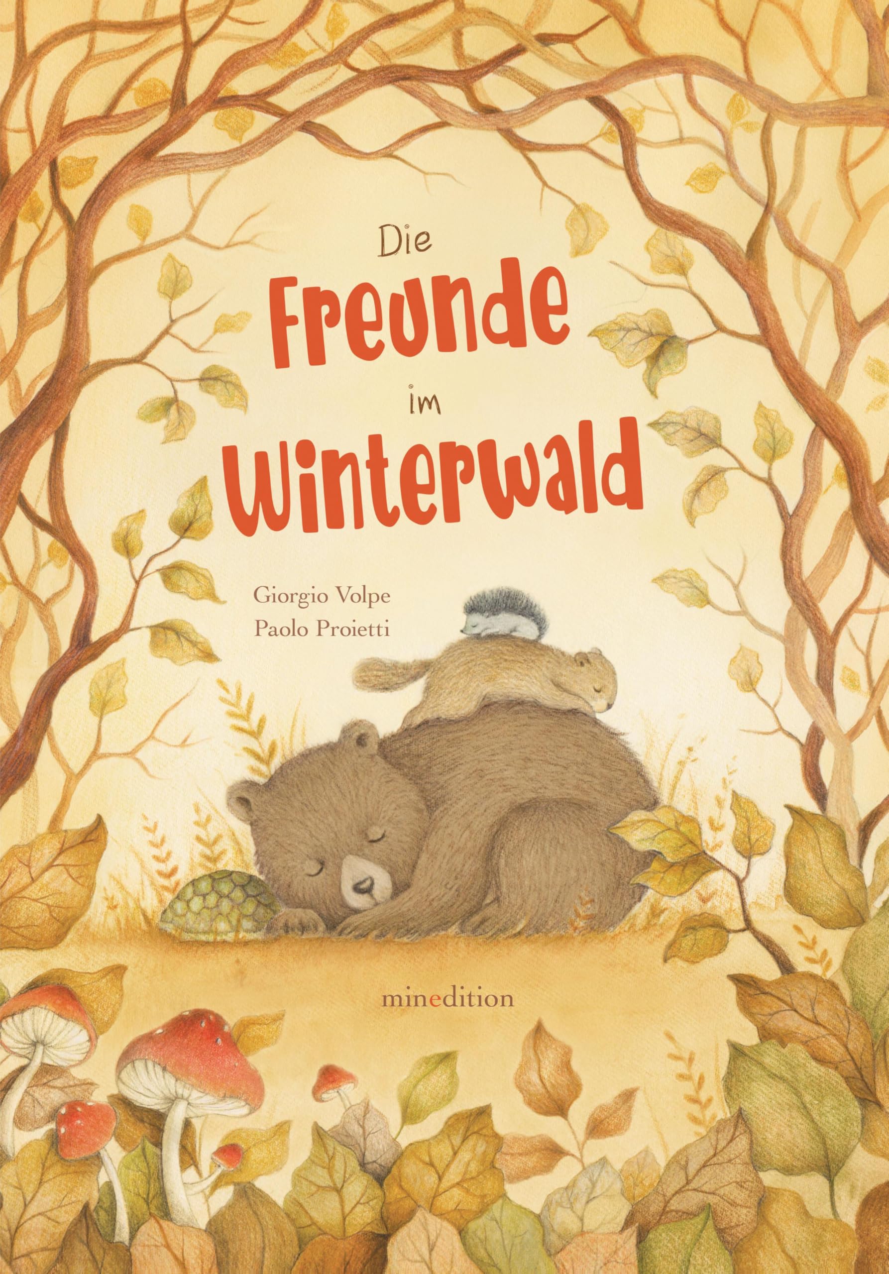 Die Freunde im Winterwald: Ein Bilderbuch ab 3 Jahren zum kuscheligen Vorlesen an kalten Winterabenden.