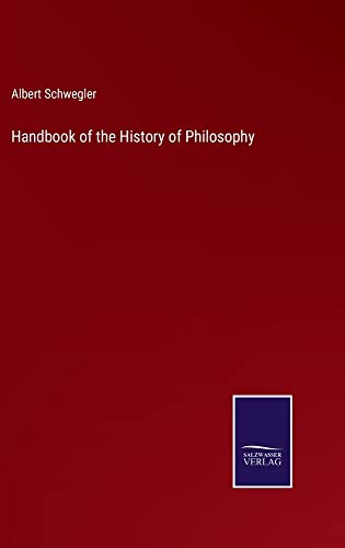 Handbook of the History of Philosophy