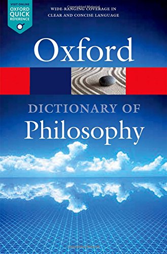 The Oxford Dictionary of Philosophy - Simon Blackburn Kartoniert (TB)